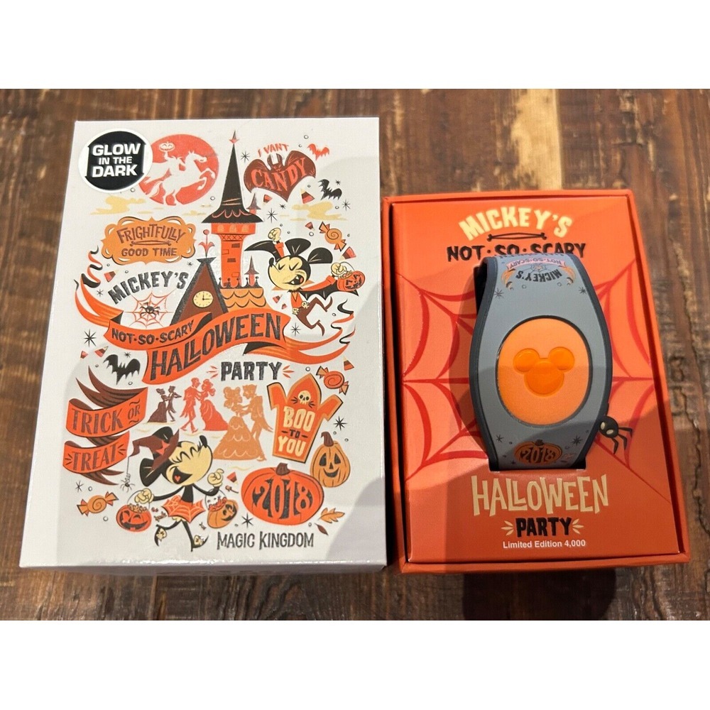 2018 Mickey's Not So Scary Halloween Party Magic‎ Band LE 4000